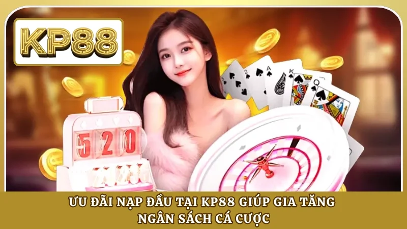 Ưu đãi nạp đầu tại KP88 giúp gia tăng ngân sách cá cược