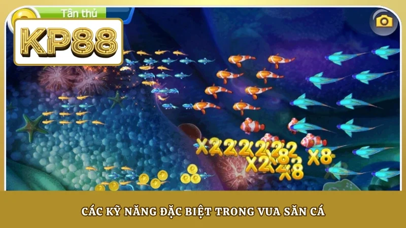 Các kỹ năng đặc biệt trong Vua Săn Cá